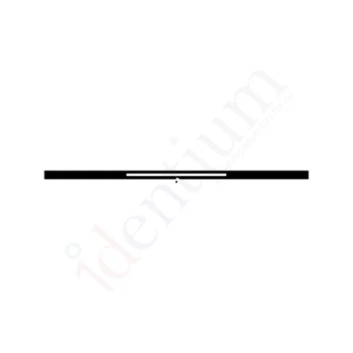 UHF RFID Library Label 125x7-H10 (125 × 7 mm)