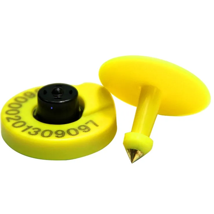 HF RFID Animal Ear Tag NAET (Round, TPU)