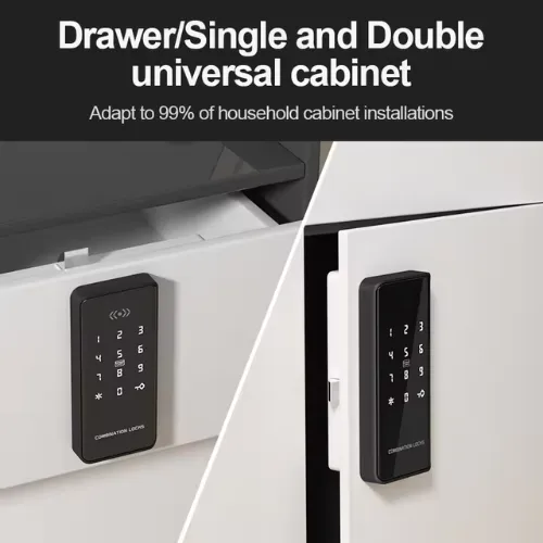 RFID + Password Cabinet Lock ID-RP-02 (125 kHz / 13.56 MHz), view 2