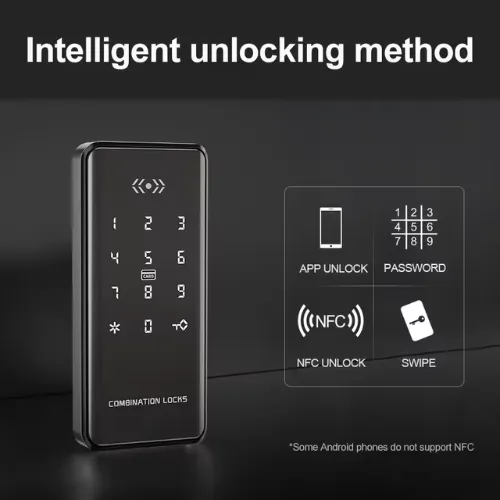 RFID + Password Cabinet Lock ID-RP-02 (125 kHz / 13.56 MHz), view 3