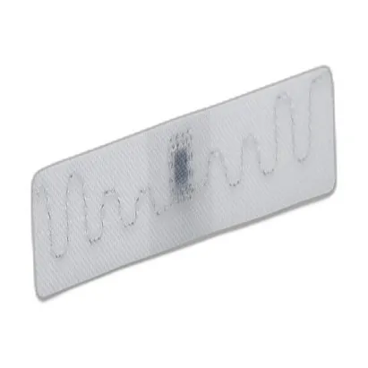 Iron-On UHF RFID Laundry Tag ID-L7010 (70 × 10 mm)