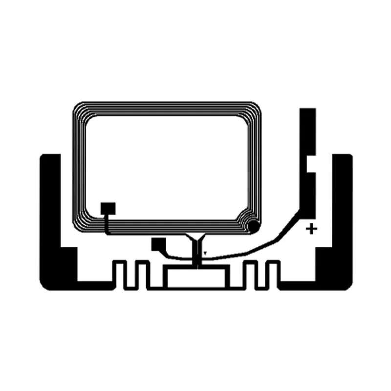 Identium ID-SE-FM13DT160 RFID NFC Temperature Sensor Logger 77×44mm