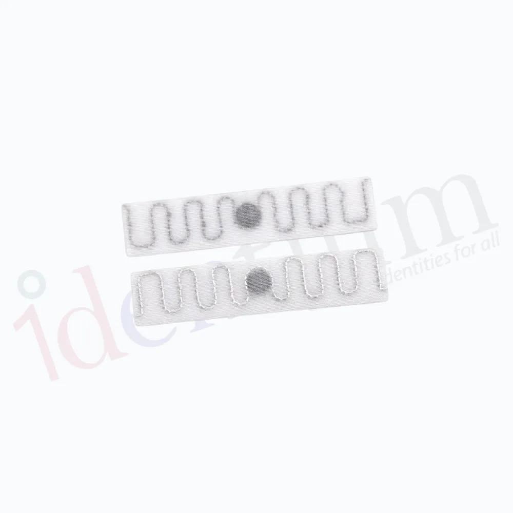 UHF RFID Fabric Laundry Tag – Washable Woven Textile Tag EPC Gen2