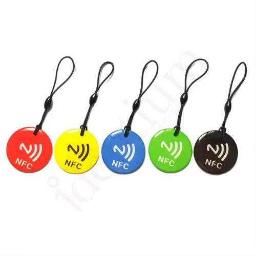 Mobile NFC Epoxy Tag with String EC025 (30 / 35 mm)