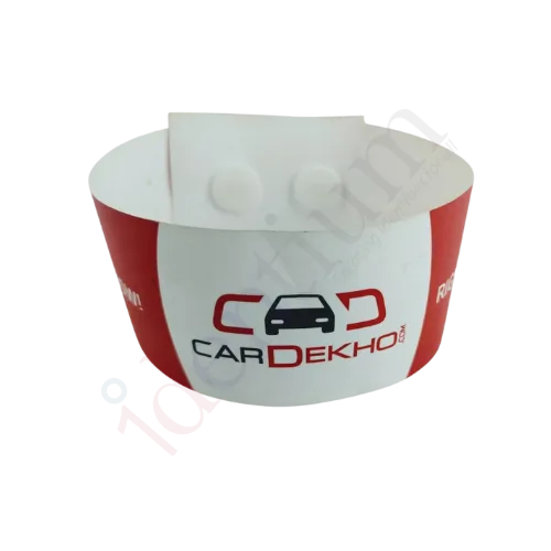PVC Dual Button RFID Wristband