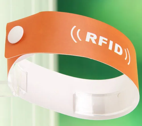 PVC Tamper-Proof RFID Wristband P01, view 2
