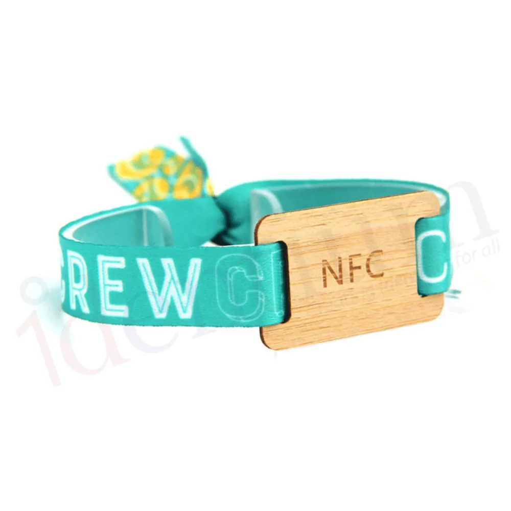 Fabric RFID Wristband IDTS-RFW, view 2
