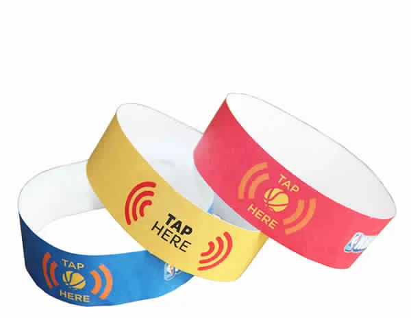 Tyvek / Paper RFID Wrist Band, view 2