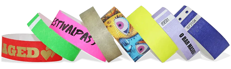 Tyvek / Paper RFID Wrist Band