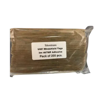 UHF Tamper Proof Windshield Label, view 2