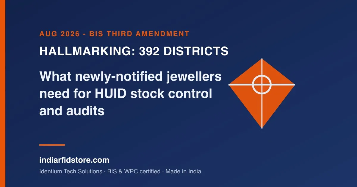 Gold hallmarking now covers 392 districts: what newly-notified jewellers need for stock control