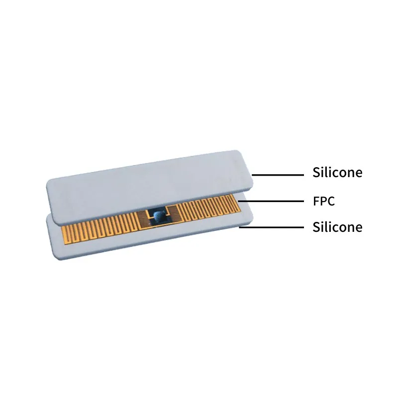 Silicone UHF RFID Laundry Tag ID-SLT-5512 (55 × 12 mm), view 2