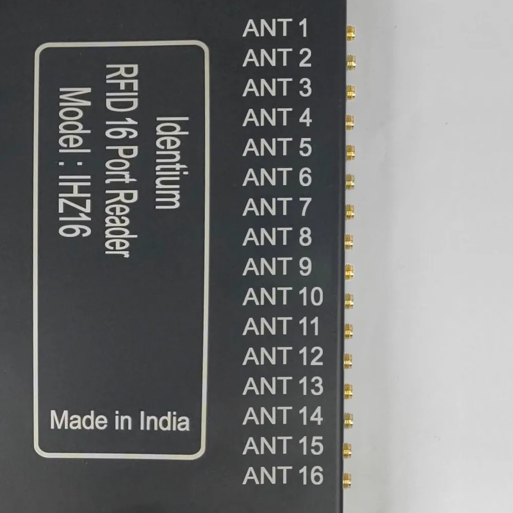UHF RFID 16-Port Fixed Reader IDTS-IHZ16 (Impinj E710), view 2