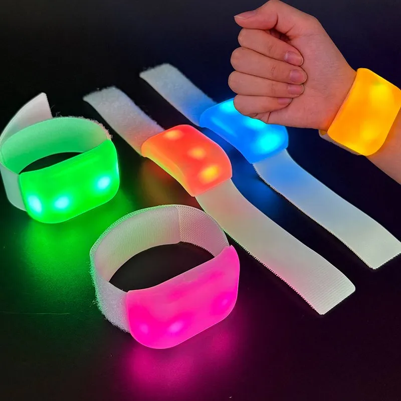 Remote-Controlled LED Wristband IDTS-LWB52 (Hook-and-Loop Strap), view 2