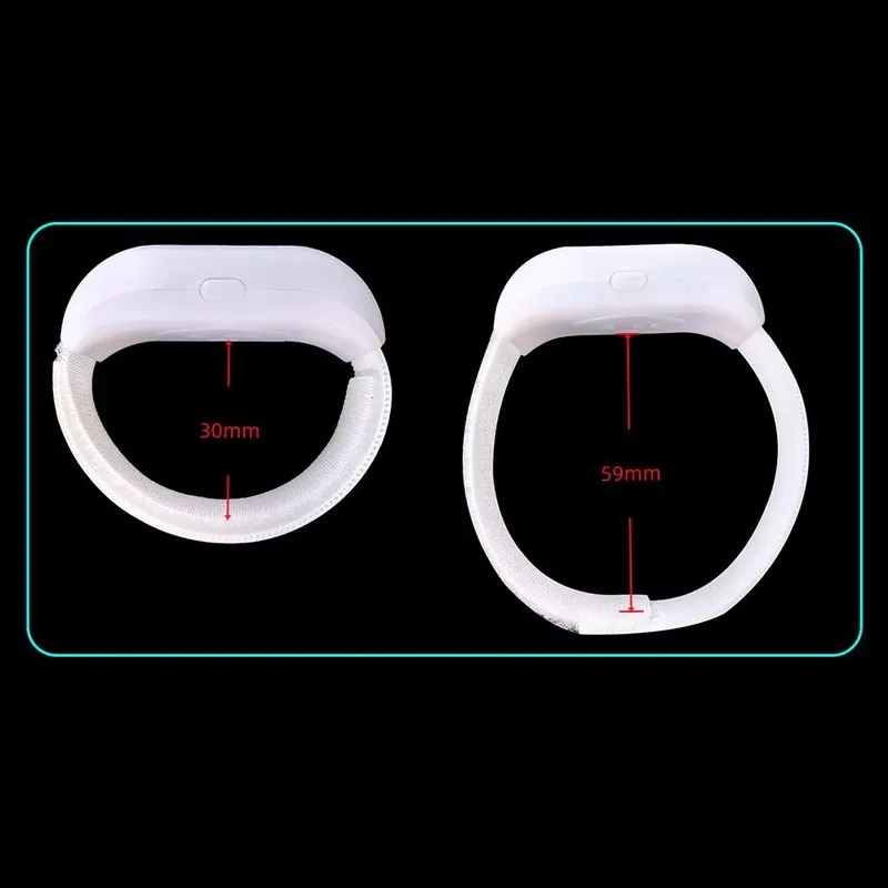 Remote-Controlled LED Wristband IDTS-LWB52 (Hook-and-Loop Strap), view 3