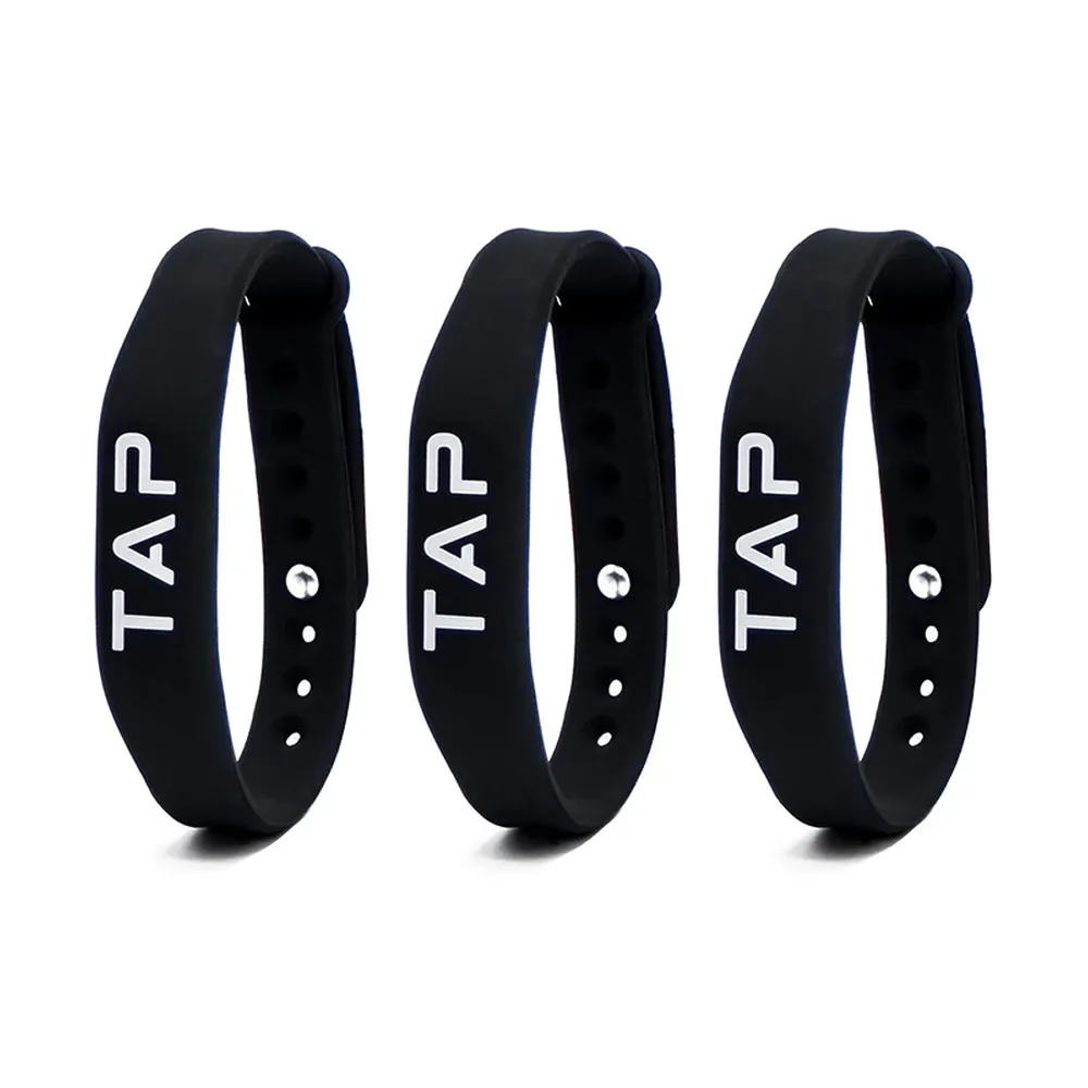 Silicone NFC Wristband IDTS-SNW215 (NTAG215, 240 × 15 mm), view 2