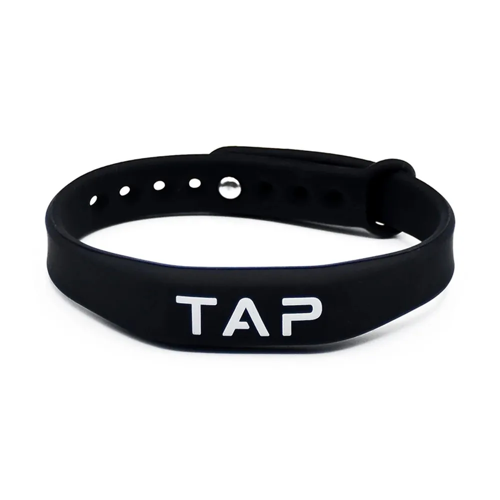 Silicone NFC Wristband IDTS-SNW215 (NTAG215, 240 × 15 mm)