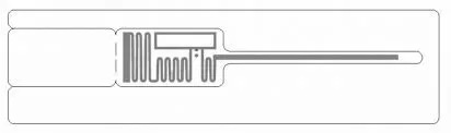 UHF RFID Jewellery Inlay ID-9640 (98 × 12 mm)