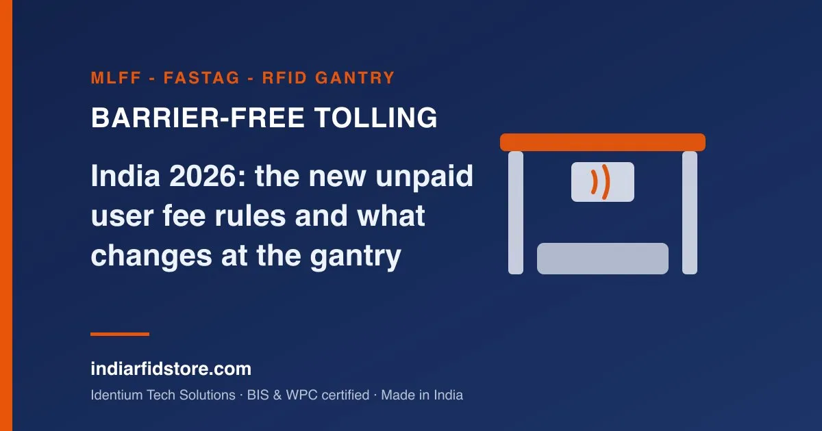 Barrier-free tolling in India 2026: the new unpaid user fee rules and what changes at the gantry
