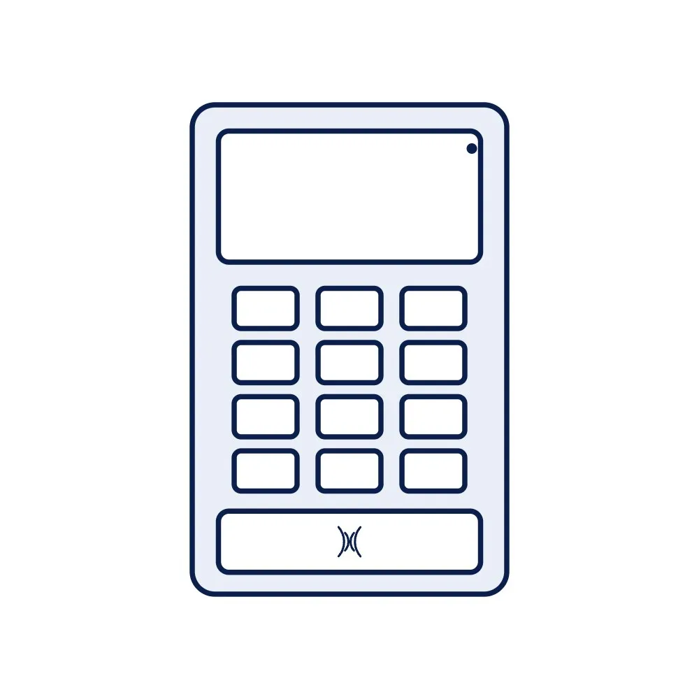 RFID Card Attendance Terminal, 125 kHz / 13.56 MHz, TCP/IP + Wi-Fi