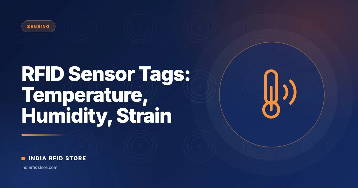 RFID Sensor Tags in 2026: Temperature, Humidity and Strain, What Is Real and What You Can Buy in India