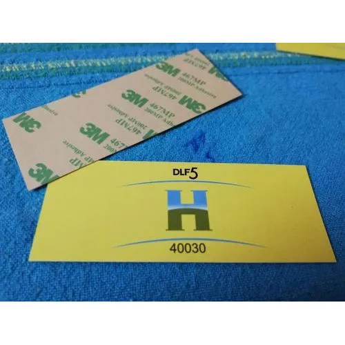 UHF RFID Windshield Label, Full-Colour Printed (110 × 40 mm)