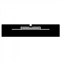 Identium ID-SE-AS3213T UHF Passive RFID Temperature Sensor Label 94×20mm