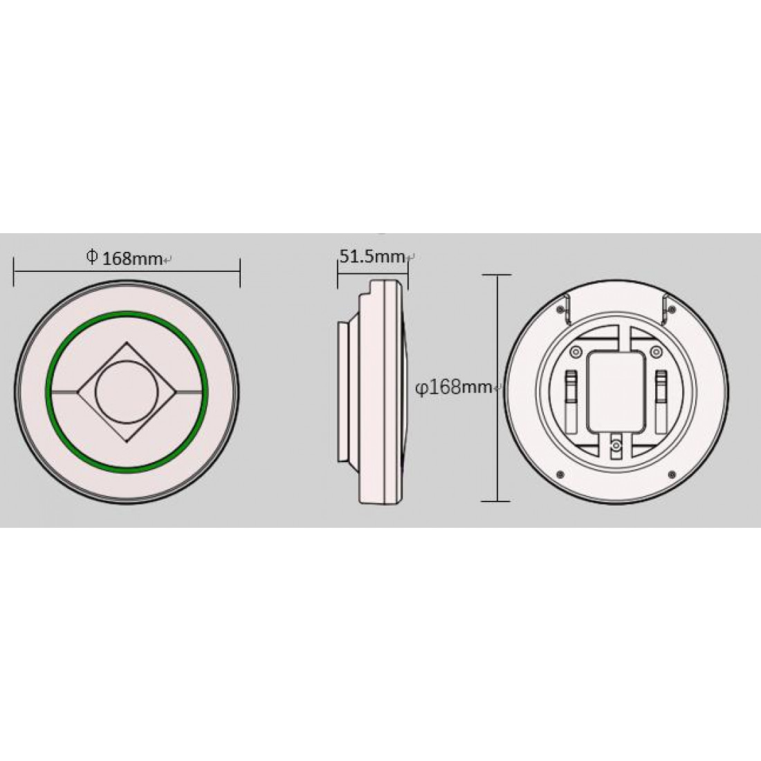 Indoor Active RFID Reader F530 — Identium | India RFID Store