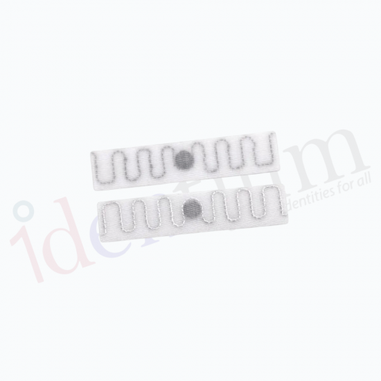 UHF RFID Fabric Laundry Tag – Washable Woven Textile Tag EPC Gen2