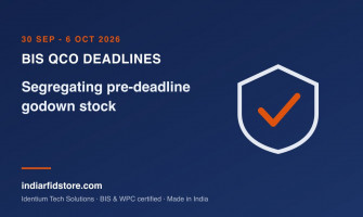 BIS QCOs from 30 Sep–6 Oct 2026: How to Segregate and Trace Pre-Deadline Stock in Your Godown