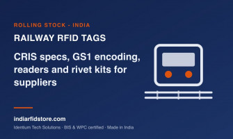 Indian Railways RFID Tags: CRIS, GS1 Encoding, Readers and Rivet Kits Explained for Suppliers