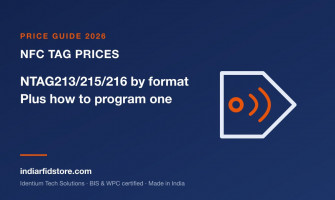 NFC Tag Price in India (2026): NTAG213/215/216 by Format and Quantity, and How to Program One