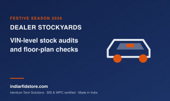 Car Dealer Stock Audit with RFID: VIN-Level Stockyard and Floor-Plan Verification in India