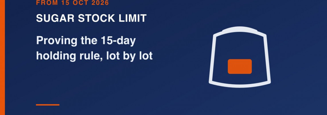 Sugar Stock Limit 2026: Proving the 15-Day Holding Rule (1,000 Quintals)