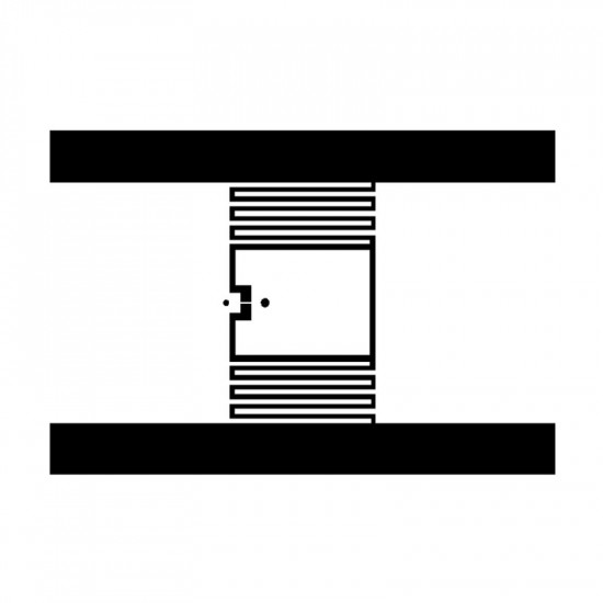 RFID Jewellery Sticker 2539-U8