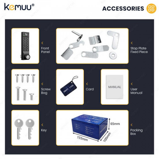 Digital Cipher Cabinet Lock – 9-Digit Keypad + RFID Card + Mechanical Key | IP65 Smart Locker Lock Digital Cipher Cabinet Lock – 9-Digit Keypad + RFID Card + Mechanical Key | IP65 Smart Locker Lock