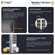 Digital Cipher Cabinet Lock – 9-Digit Keypad + RFID Card + Mechanical Key | IP65 Smart Locker Lock Digital Cipher Cabinet Lock – 9-Digit Keypad + RFID Card + Mechanical Key | IP65 Smart Locker Lock