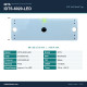 IDTS-6020-LED UHF On-Metal RFID PCB Tag 60x20mm with LED Read Indicator for Asset Tracking