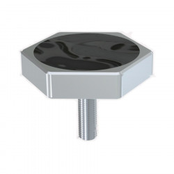 IDTS-RH30 UHF RFID Bolt Tag 30mm Hex Head, Metal Alloy + PCB + Epoxy, M5/M6 Stud, High-Temp Assets