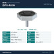 IDTS-RH30 UHF RFID Bolt Tag 30mm Hex Head, Metal Alloy + PCB + Epoxy, M5/M6 Stud, High-Temp Assets IDTS-RH30 UHF RFID Bolt Tag 30mm Hex Head, Metal Alloy + PCB + Epoxy, M5/M6 Stud, High-Temp Assets