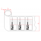 RFID UHF Jewellery Label / tag